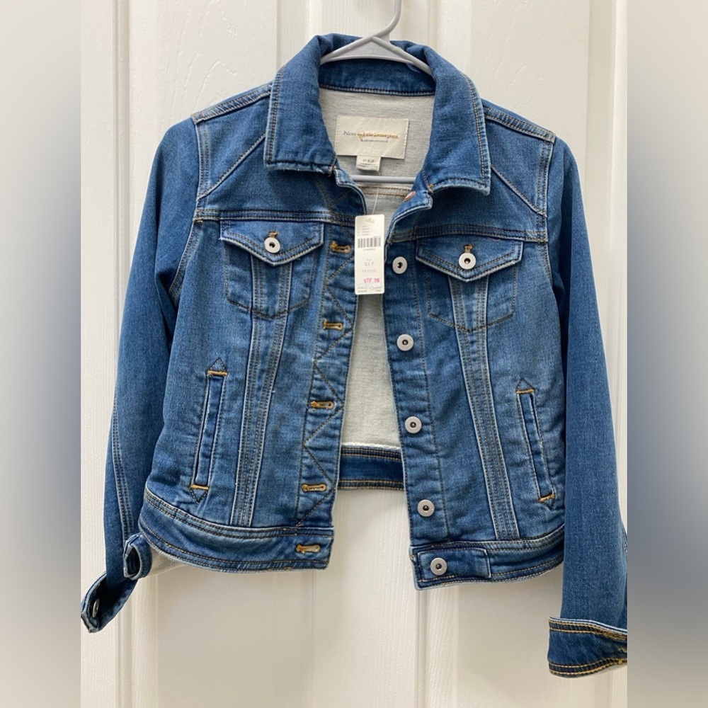 Blue Denim Jacket Pilcro and the Letterpress jean jacket New. No tag